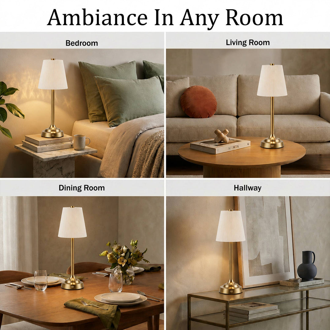 The Sonoma Rechargeable Table Lamp Set of 2
