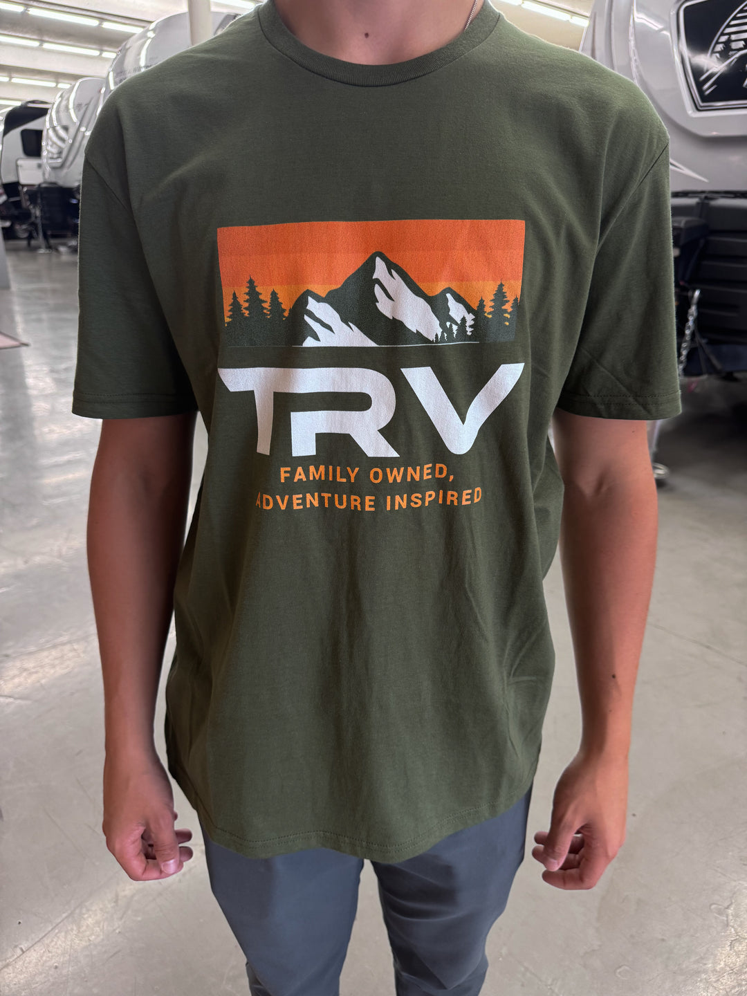 TRV Front Logo Tee