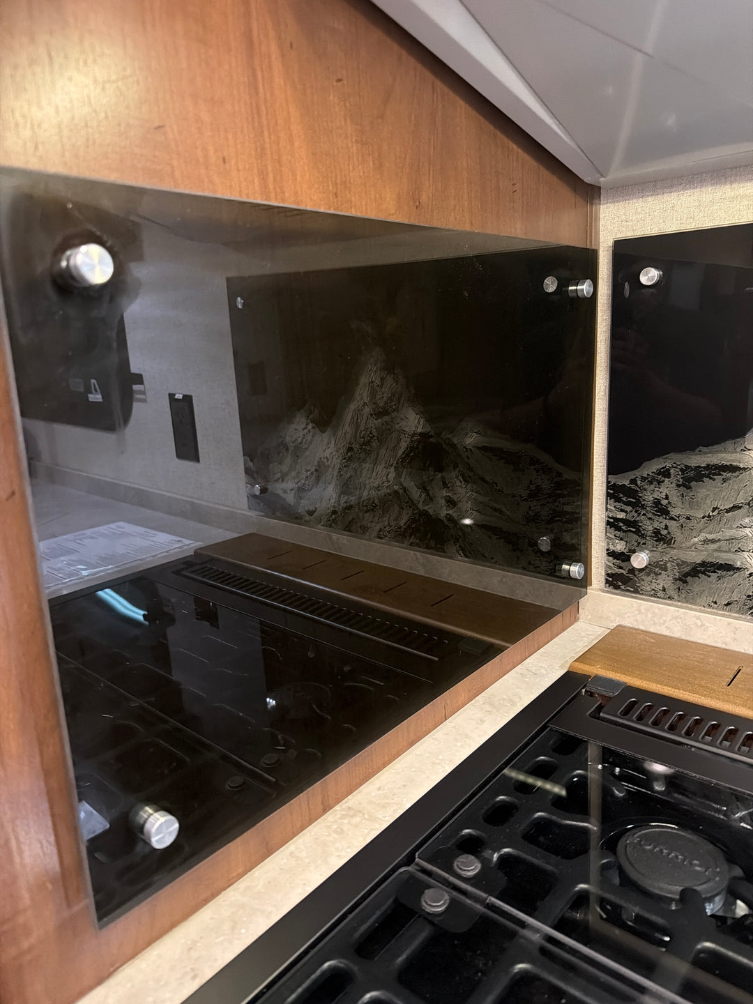 Smoke Back Splash/Side Splash