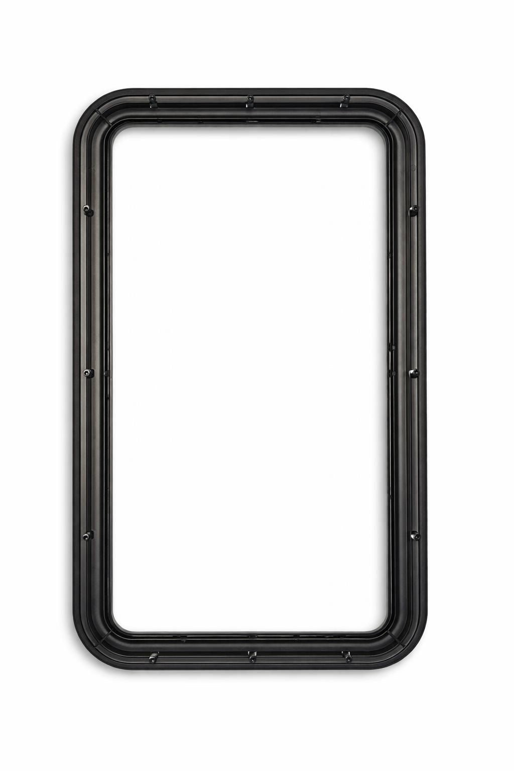 RV Entry Door Window Exterior Trim Ring