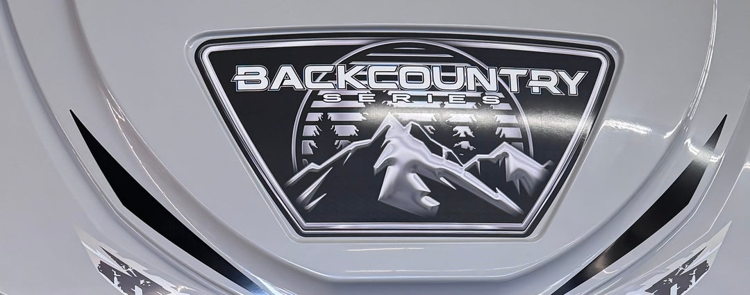Back Country Front Cap Decal
