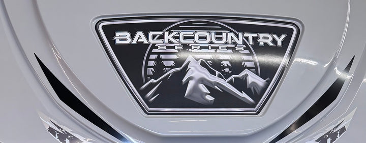 Back Country Front Cap Decal