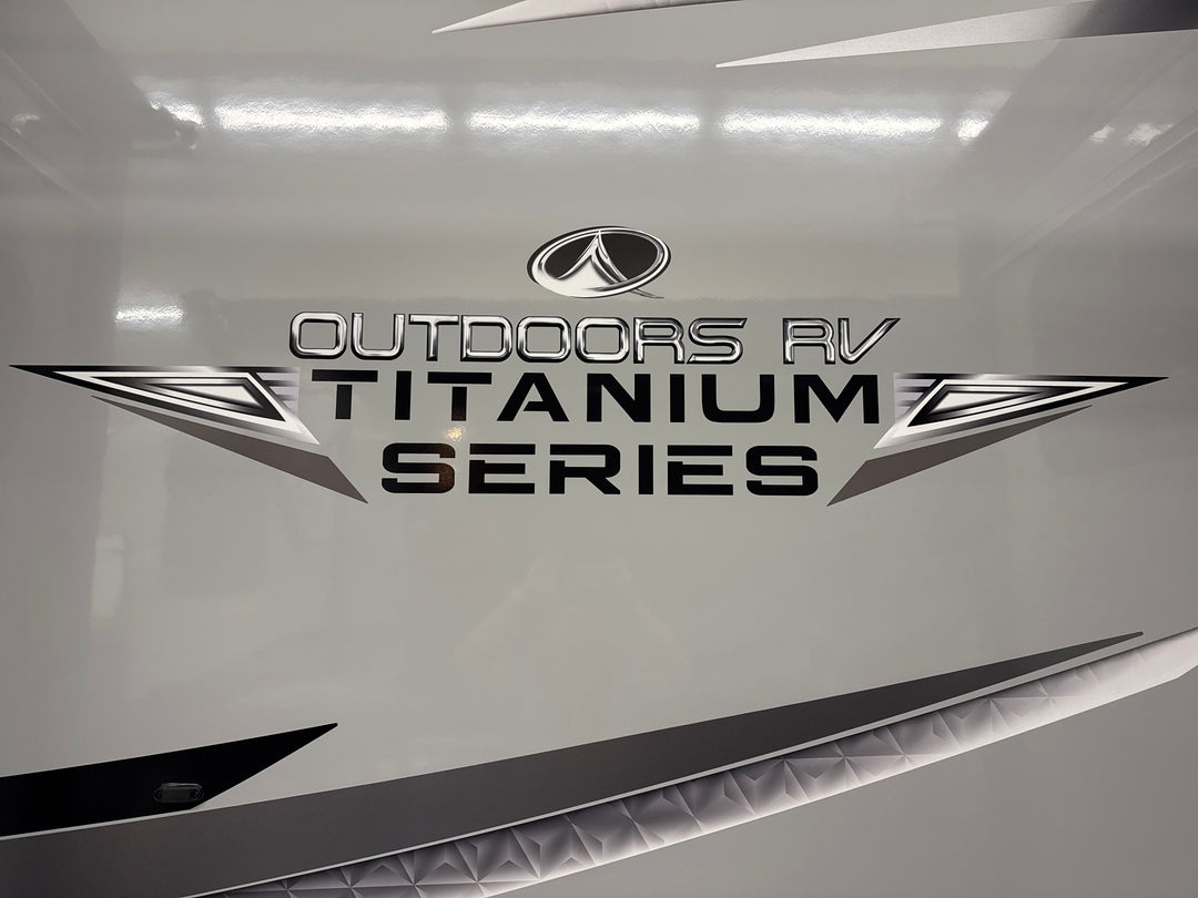 Outdoors RV Titanium Series Decal