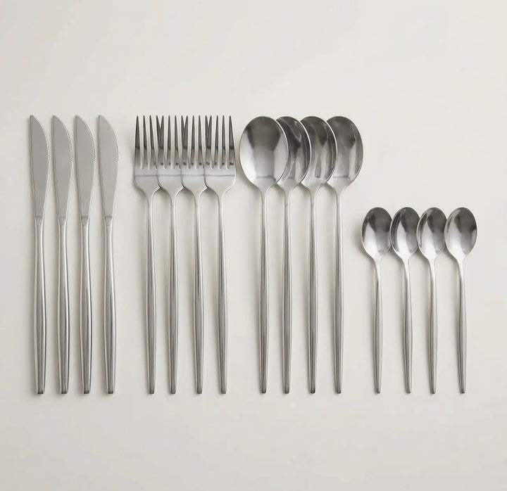16-piece Stainless Steel Cutlery Set