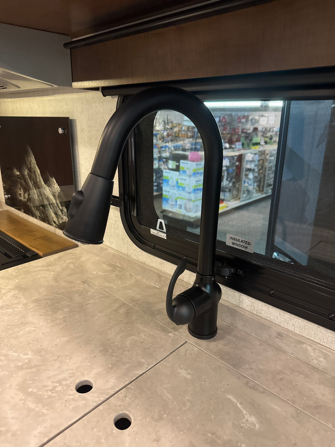 Titanium Series Upgraded Hi Arc Faucet w/Pull Out Sprayer