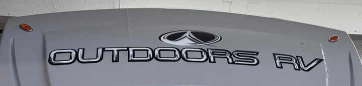 Large Outdoors RV Decal ￼
