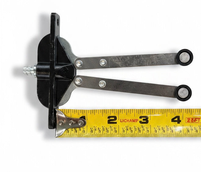 Frameless Window Crank Mechanism