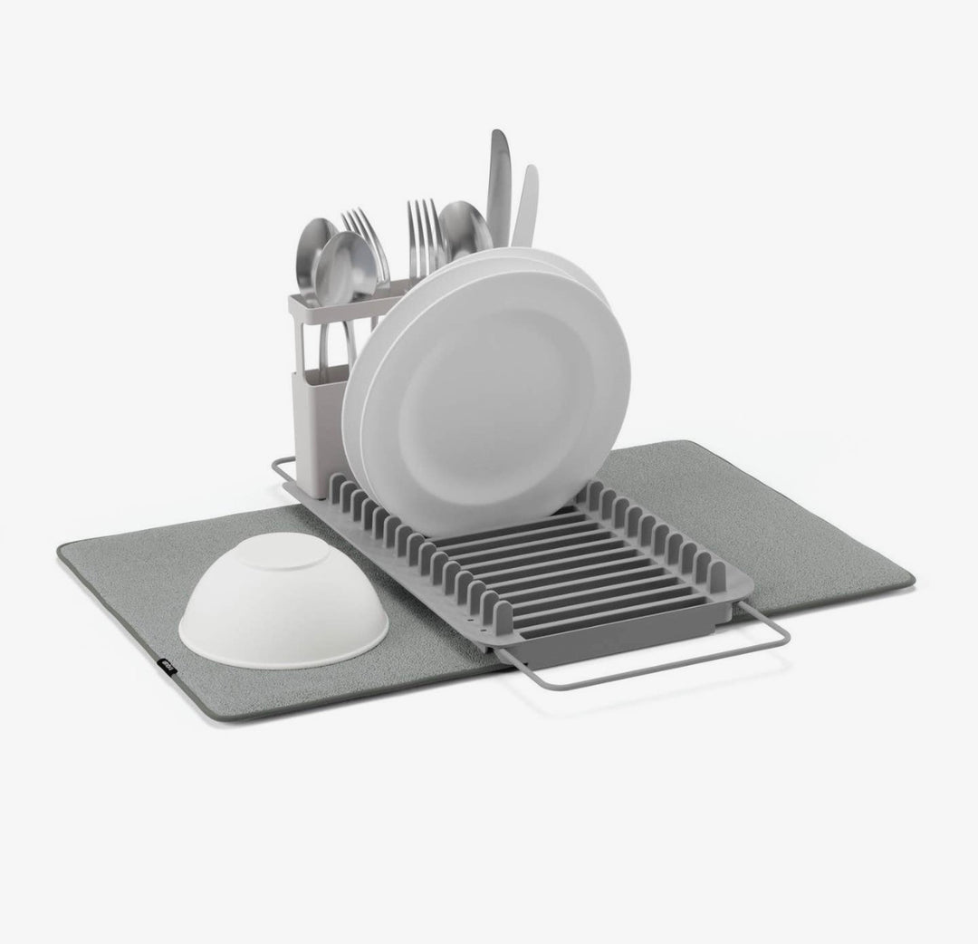 Folding Over-The-Sink Dish Rack /Mat