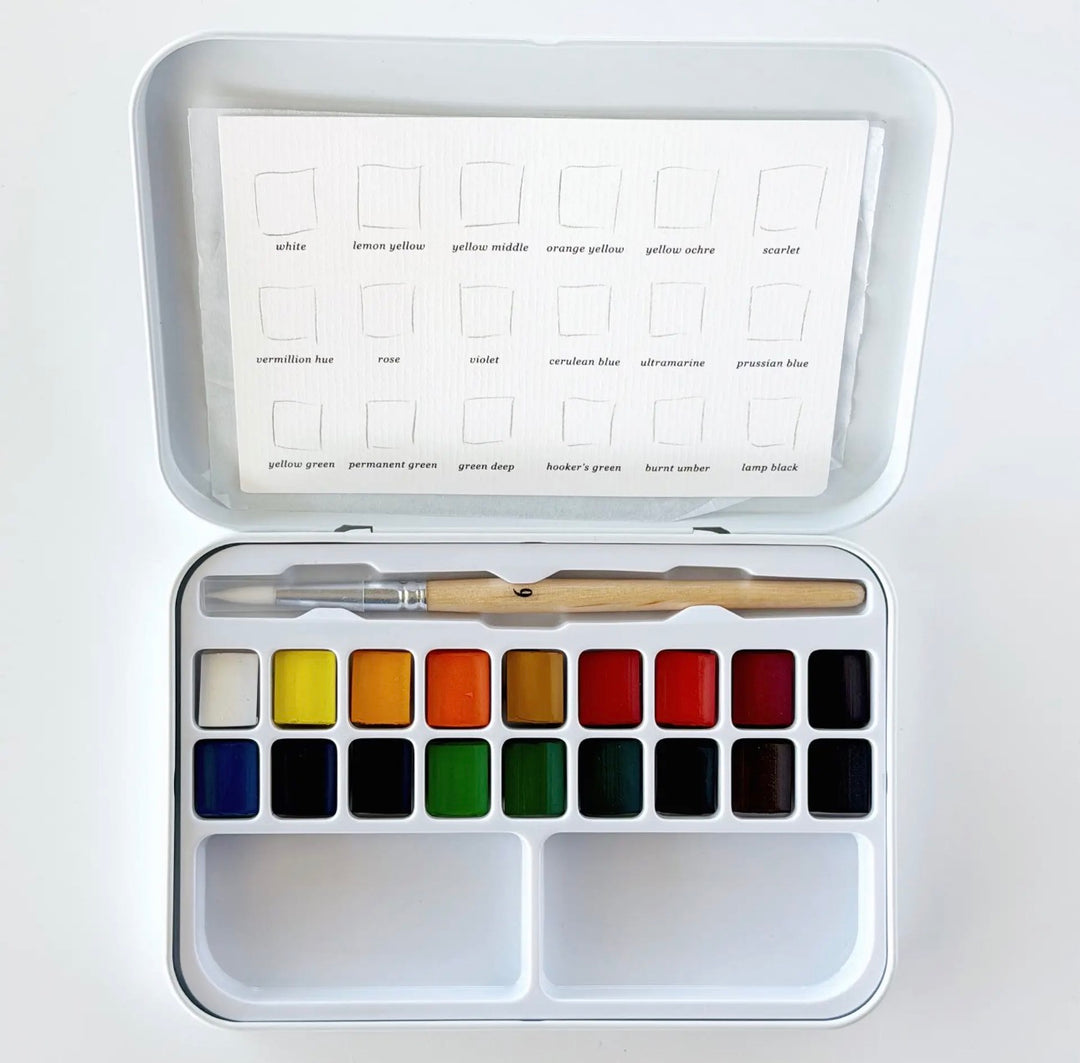 Camping Water Color Kit by Emily Lex