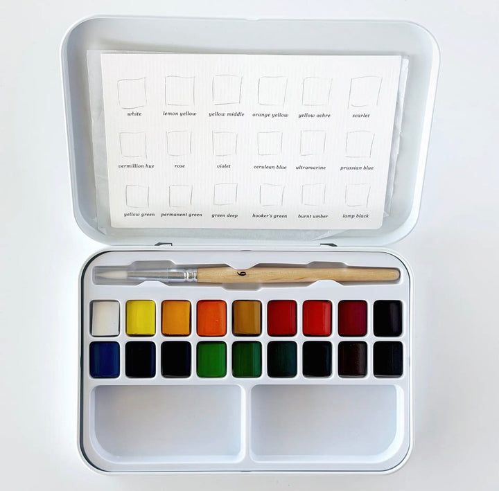 Camping Water Color Kit by Emily Lex