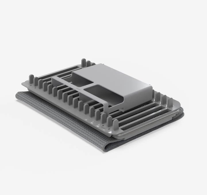 Folding Over-The-Sink Dish Rack /Mat
