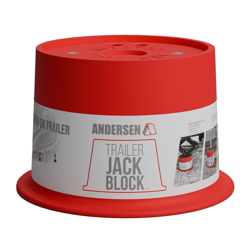 Andersen Trailer Jack Block  8”