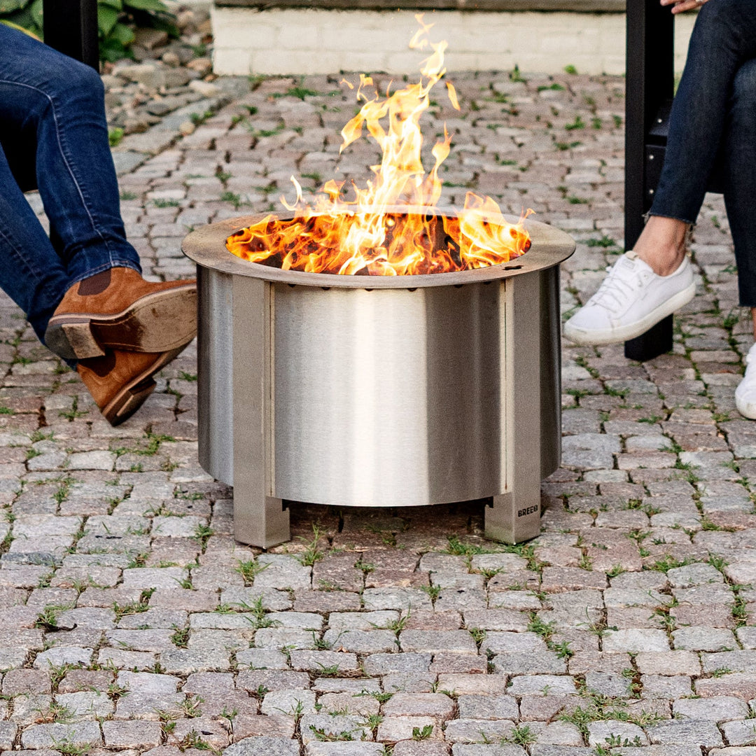 Breeo X19 Stainless Smokeless Firepit
