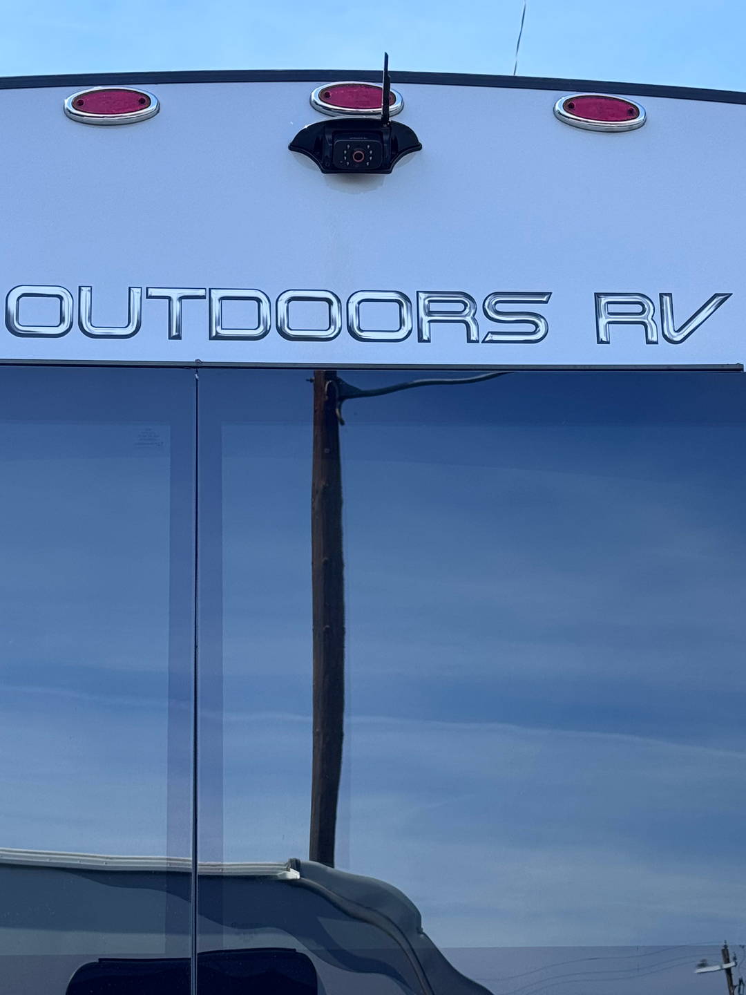 Small Outdoors RV Decal