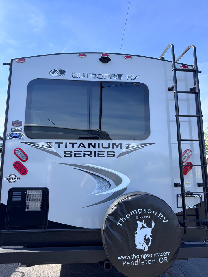 Small Outdoors RV Decal