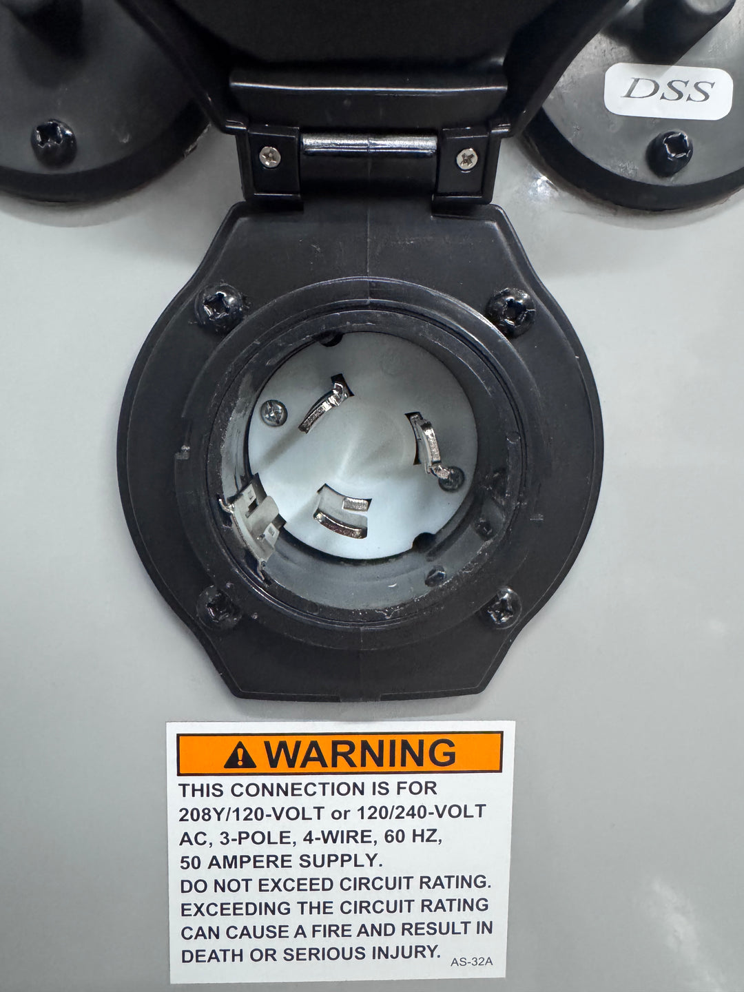 50 Amp Power Inlet