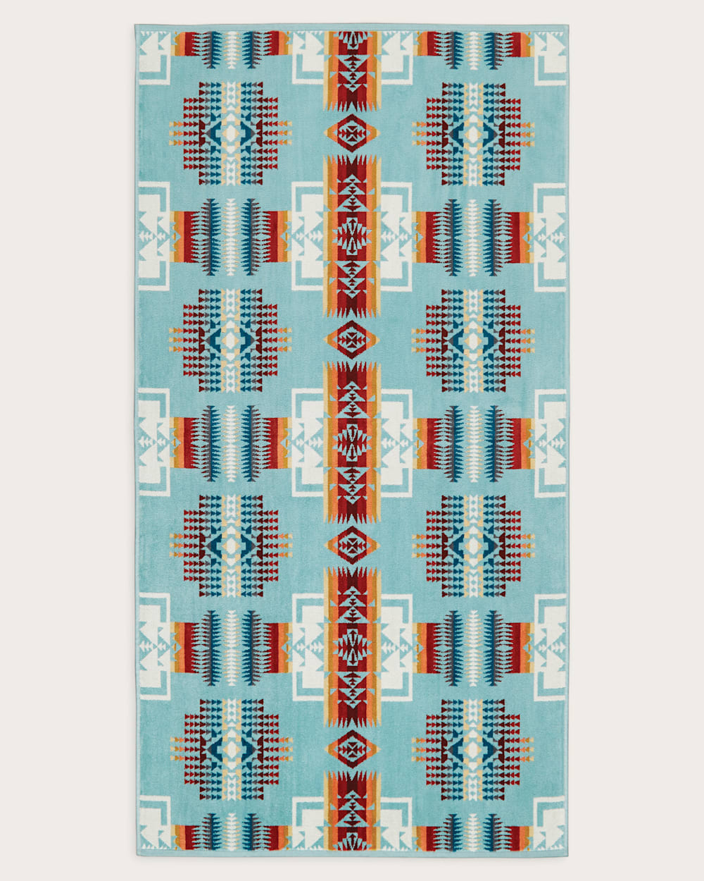 Chief Joseph Towel Aqua Towel