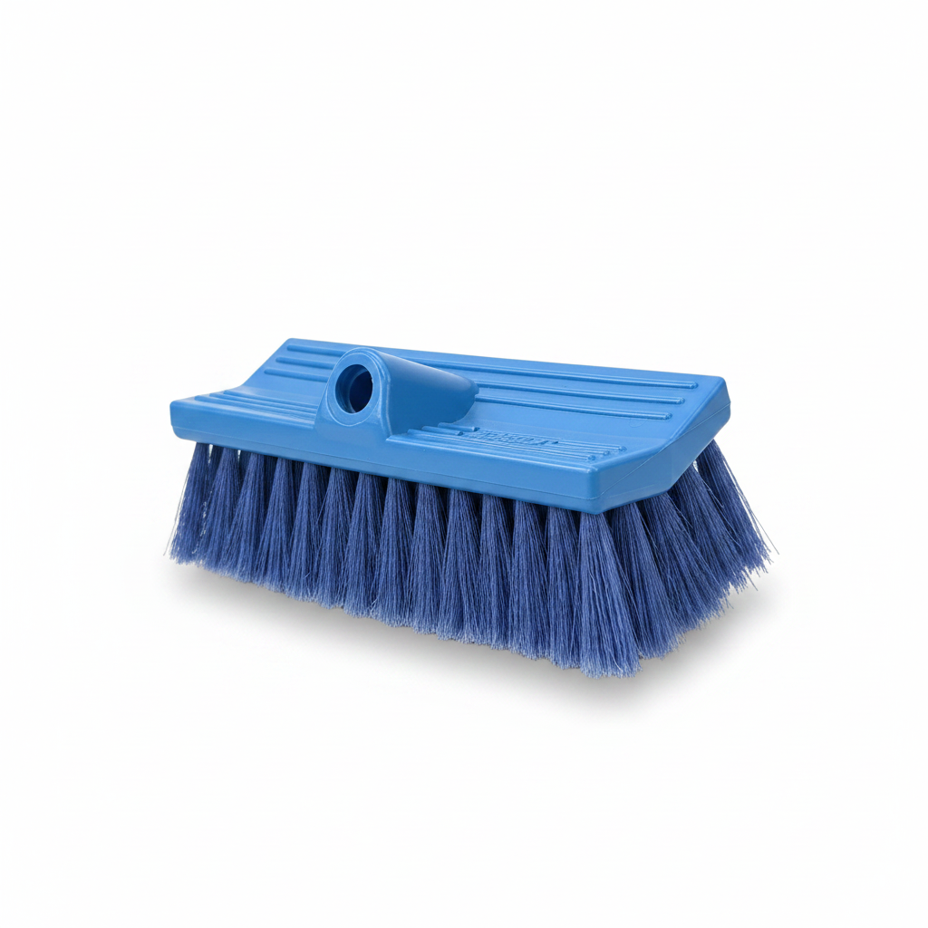 Blue Scrub Brush - White Background with Shadow