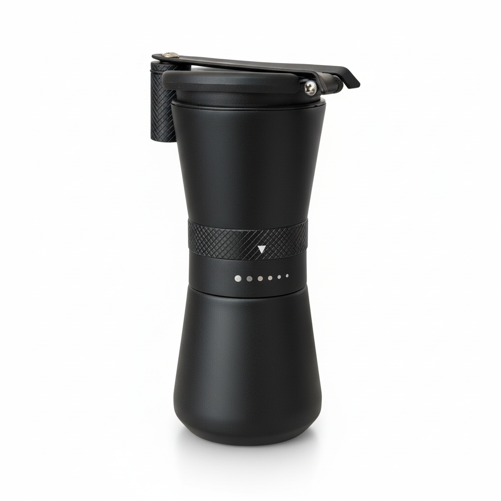 Coffee Grinder on White Background