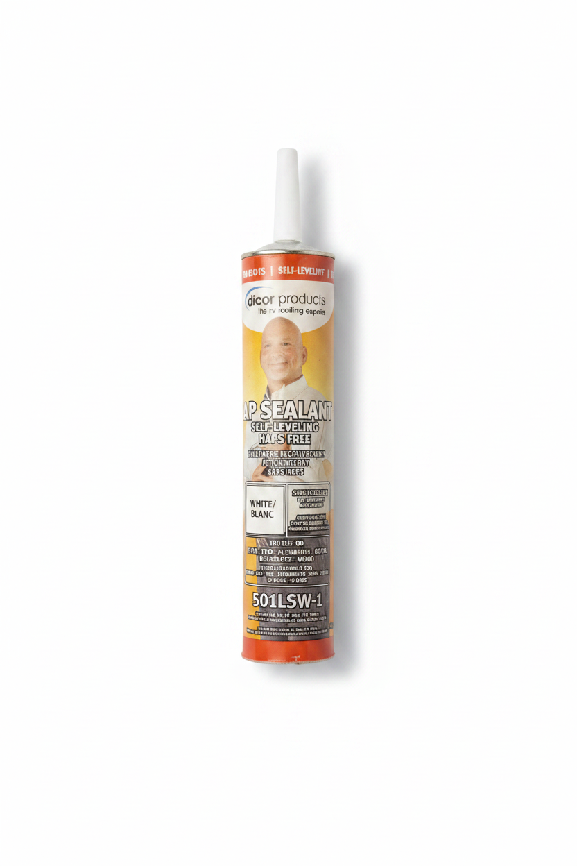 Dicor 501LSW-1 AP Sealant - White Background with Shadow