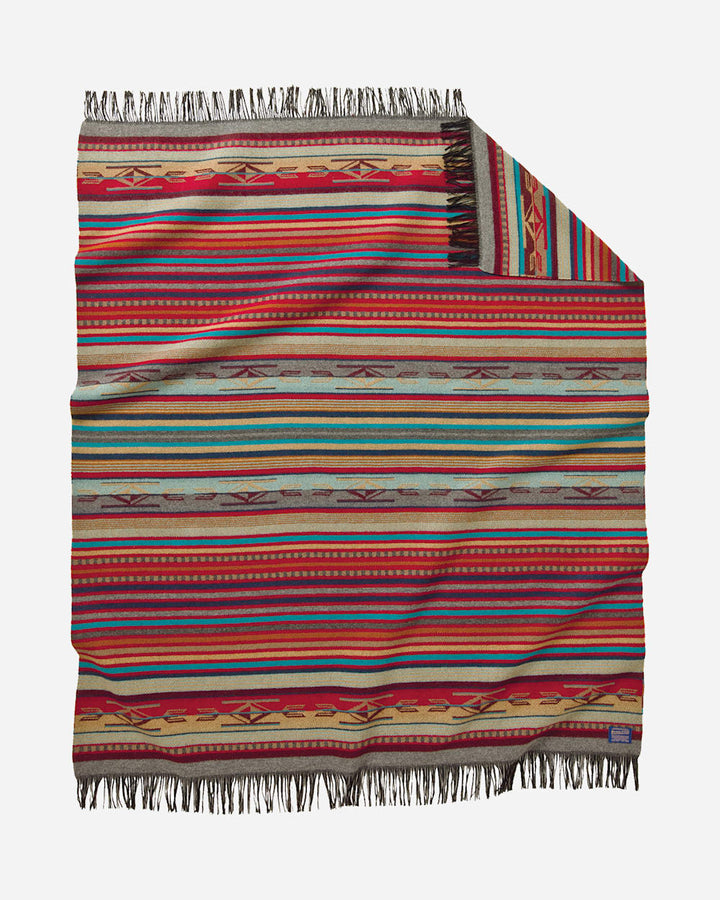 Chimayo Throw Garnet