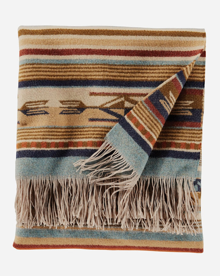 Chimayo Throw Harvest Tan