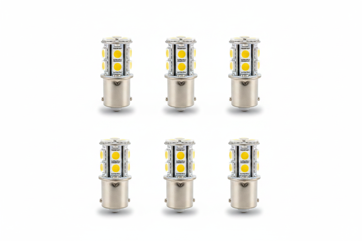 LED Bulb 6-Pack - 2 rows of 3