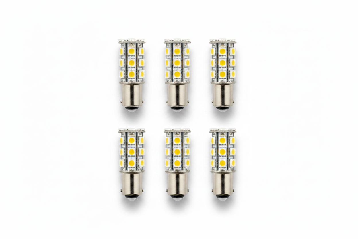 LED Bulb 6-Pack - 2 Rows of 3