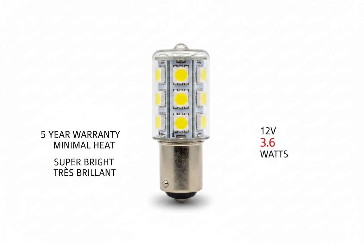 LED Replacement Bulb - White Background