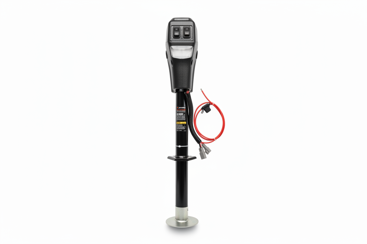 Lippert Electric Tongue Jack - Quarter Turn Right