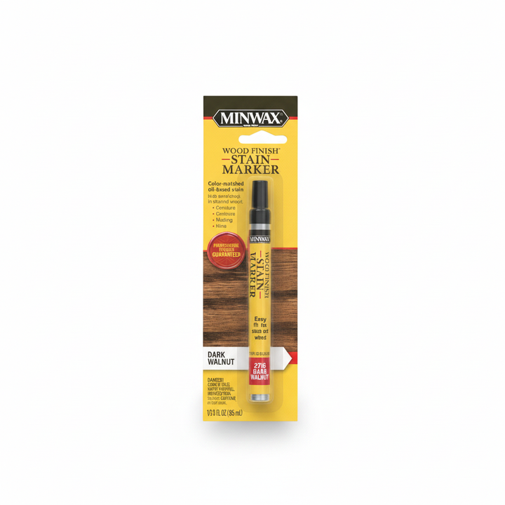 Minwax Wood Finish Stain Marker – Dark Walnut with drop shadow