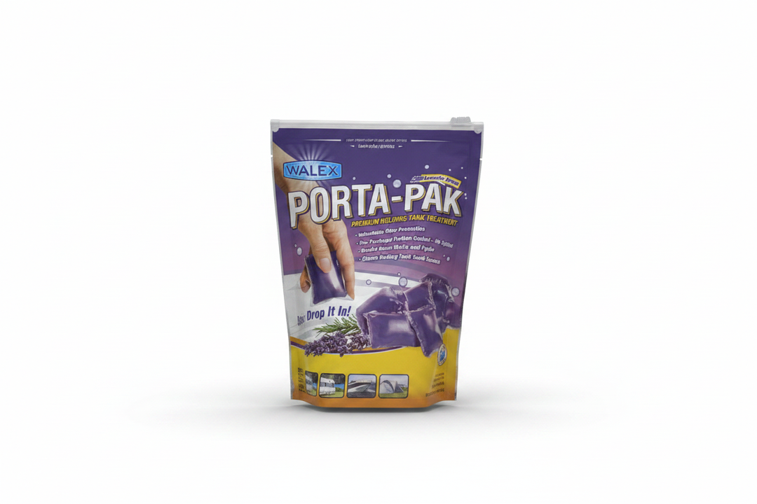 Porta-Pak Lavender on White Background with Shadow
