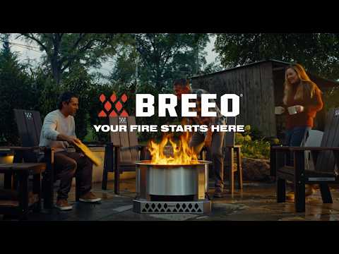 Breeo X19 Stainless Smokeless Firepit