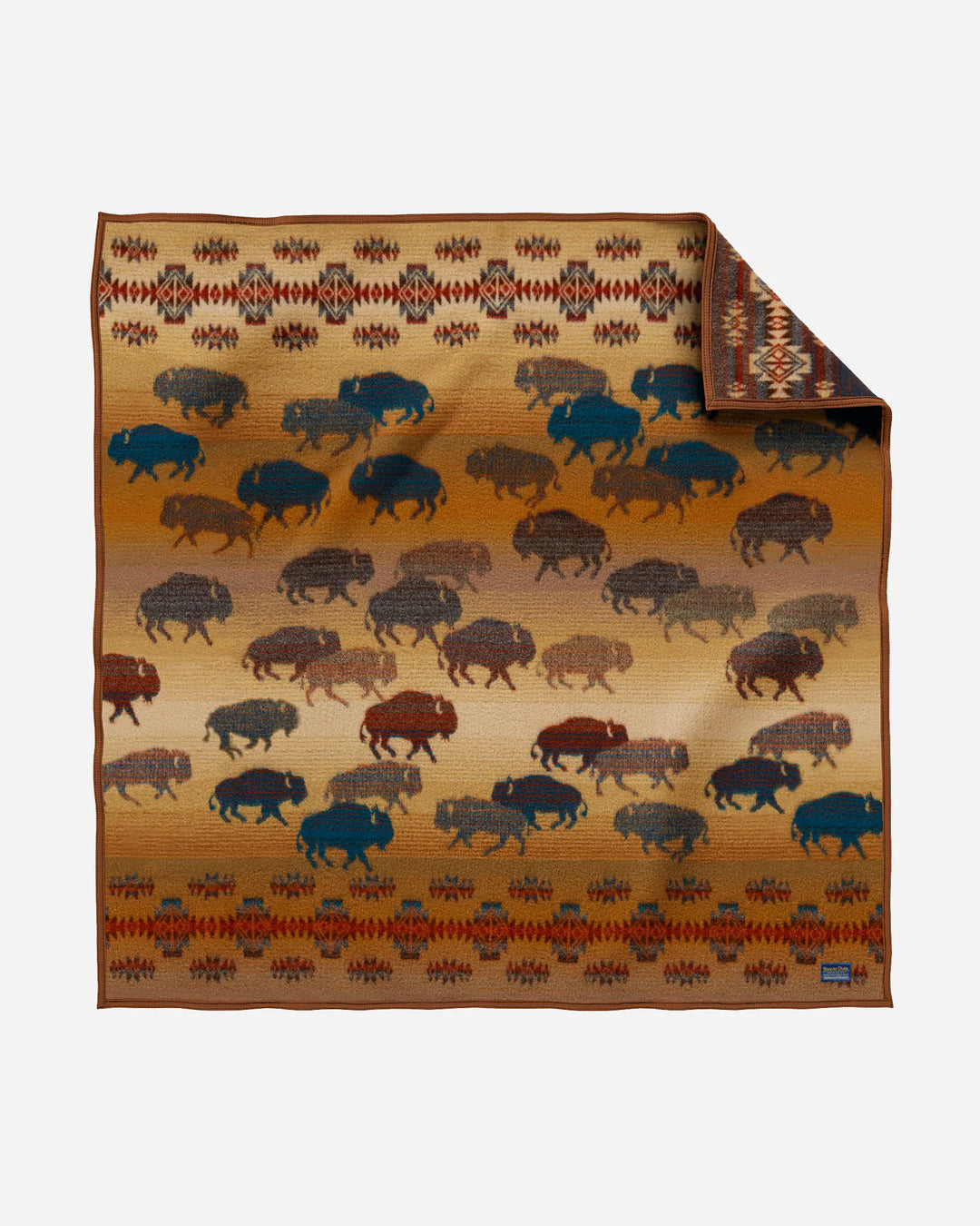 Pendleton Prairie Rush Hour Throw (Brown)