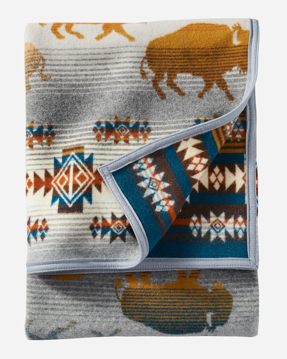 Pendleton Prairie Rush Hour Throw (Grey)