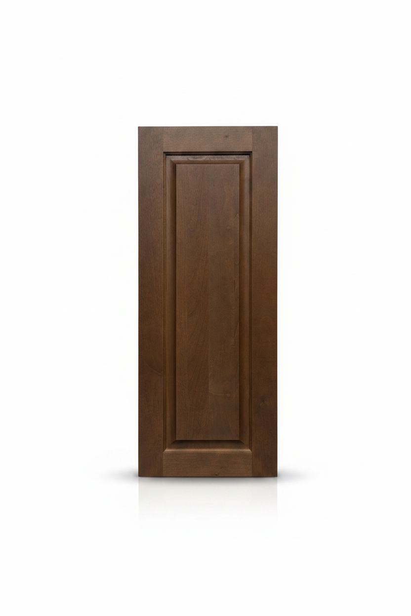 Raised Panel Cabinet Door – White Background with Shadow