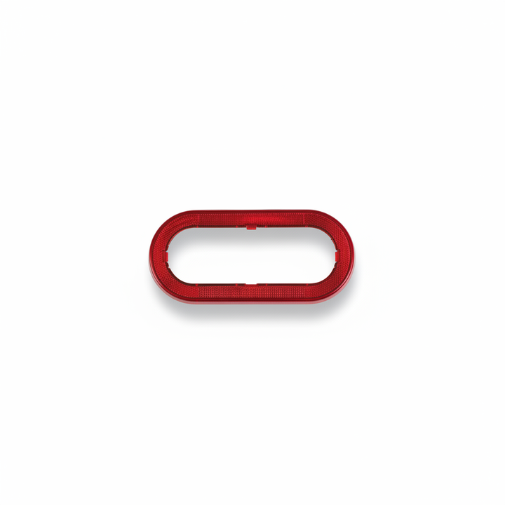 Red Oval Light Lens