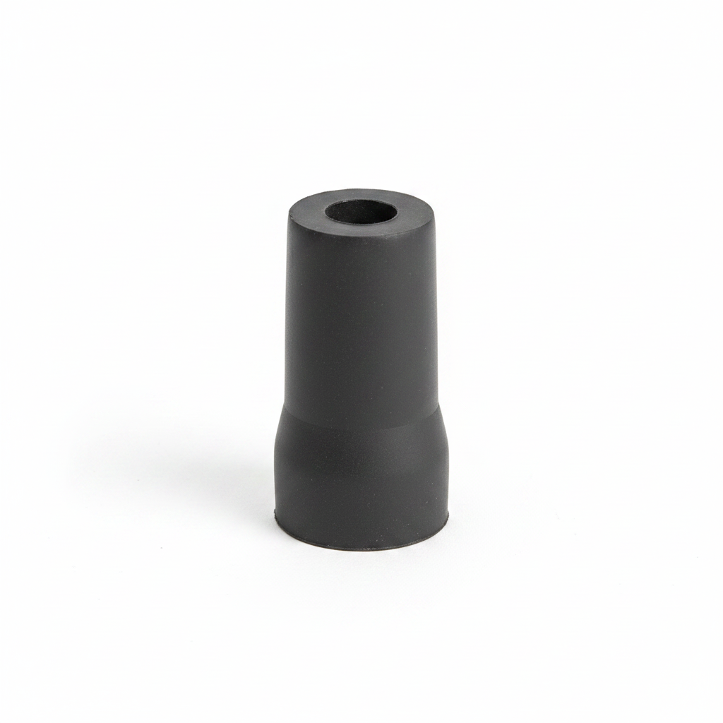 Rubber stopper on white background with drop shadow