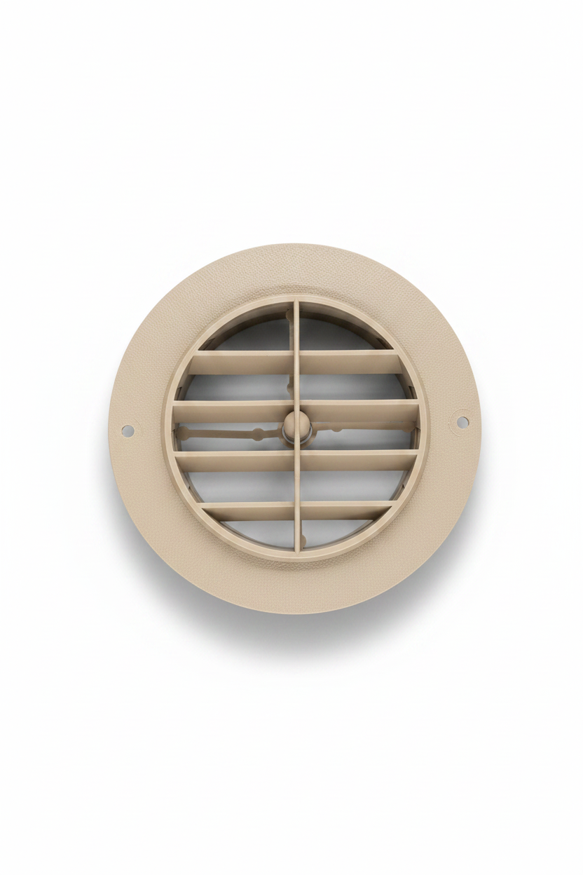 RV Air Vent - White Background with Drop Shadow