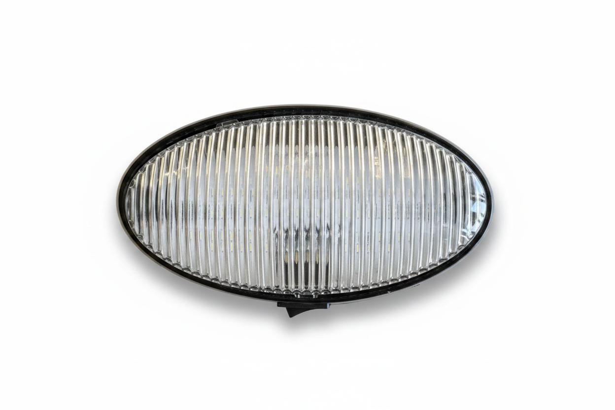 RV Ceiling Light - White Background with Drop Shadow