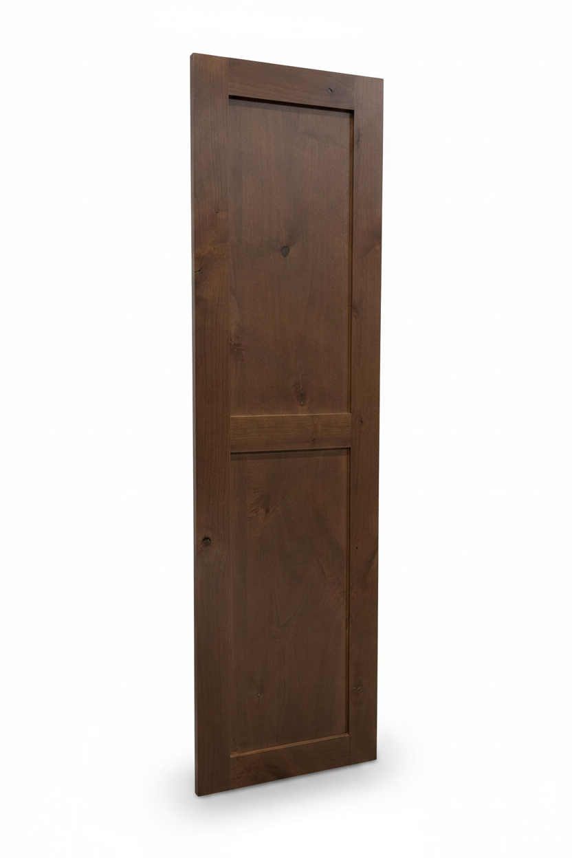 Tall Cabinet Door Panel - White Background with Shadow
