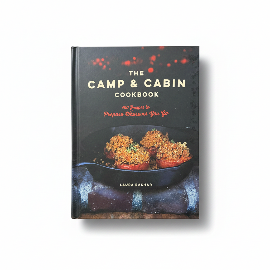The Camp & Cabin Cookbook - White Background with Shadow