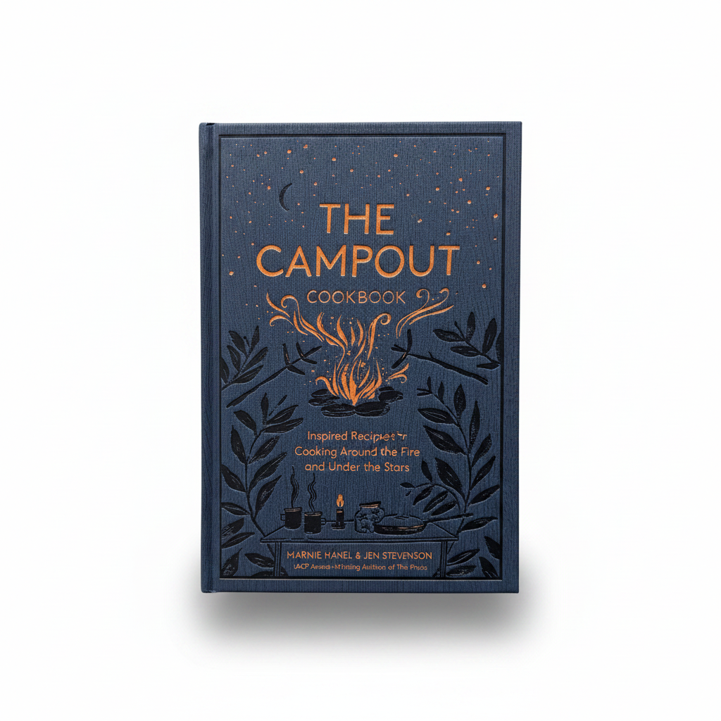 The Campout Cookbook - White Background with Shadow
