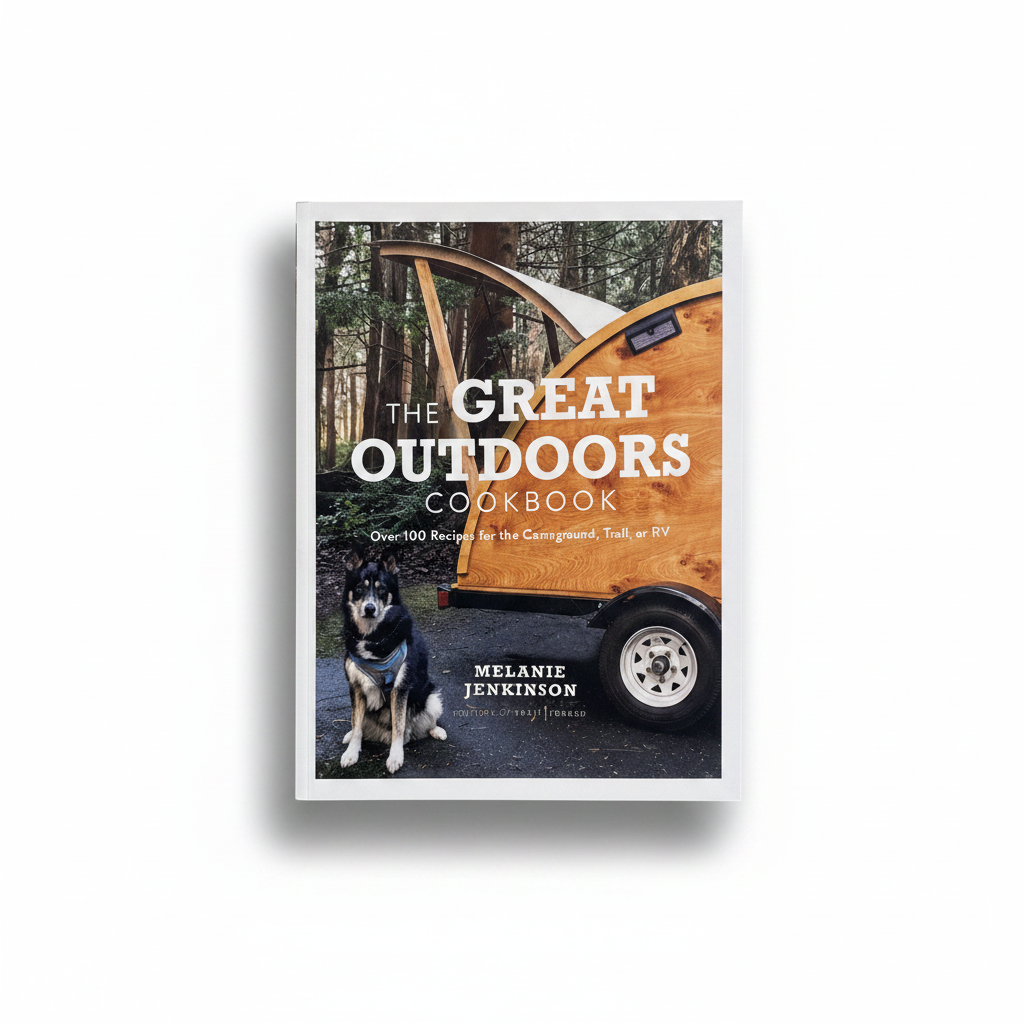 The Great Outdoors Cookbook - White Background with Shadow