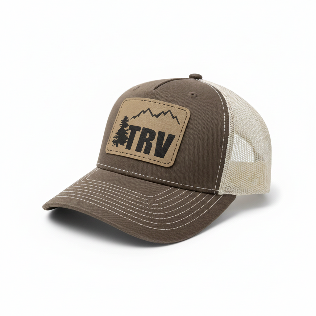 TRV Gray Hat - White Background with Shadow