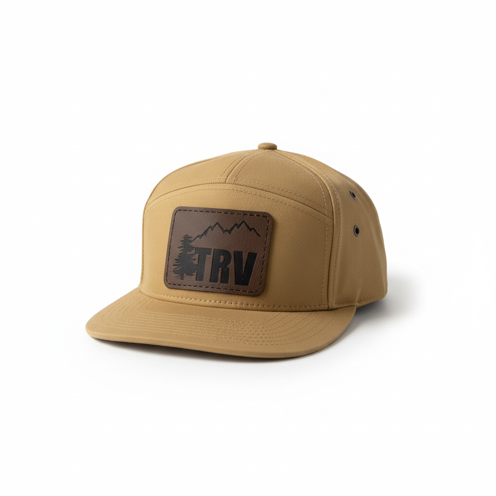 TRV Hat - White Background with Drop Shadow