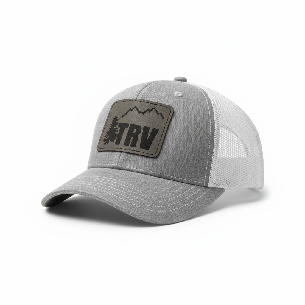 TRV Hat - White Background with Drop Shadow
