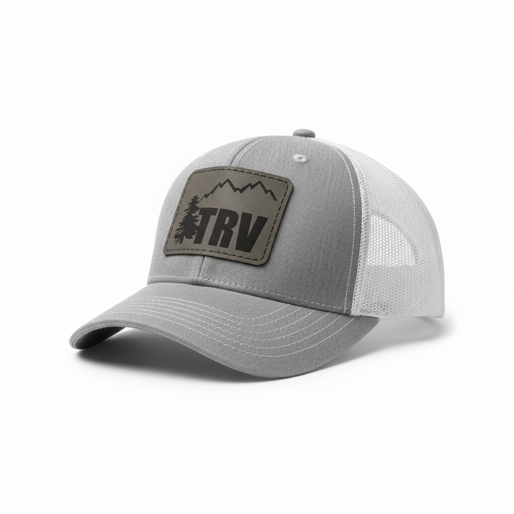 TRV Hat - White Background with Drop Shadow
