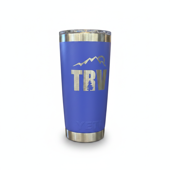 TRV YETI Tumbler - White Background with Shadow